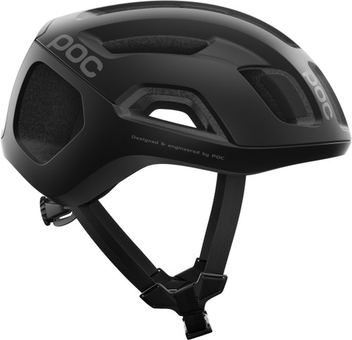POC Ventral Air MIPS Road Helmet Uranium Black Matte