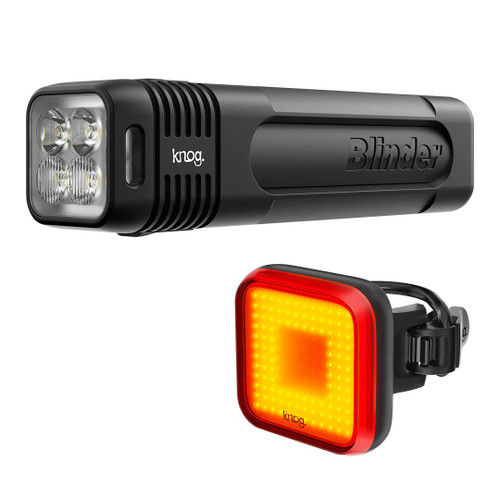 Knog Blinder 600 and Square Cycling Light Set