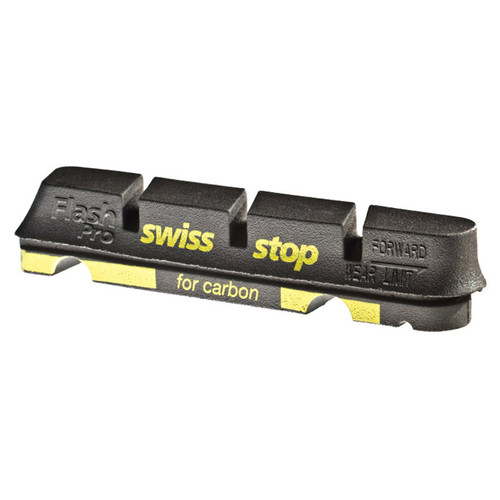 SwissStop Black Prince Shim/SRAM Flash PRO Carbon Rim Brake Pads Black