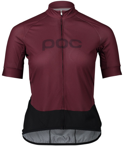 POC Essential Road Logo SS Womens Jersey Red 2022