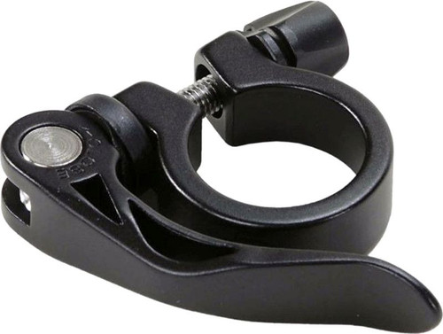 Rex Quick Release Alloy 28.6mm MTB Seat Clamp Black