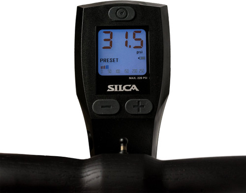 Silca SuperPista 220psi Digital Floor Pump Black