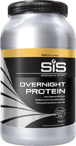 SIS Overnight Protein Shake Powder Vanilla 1kg