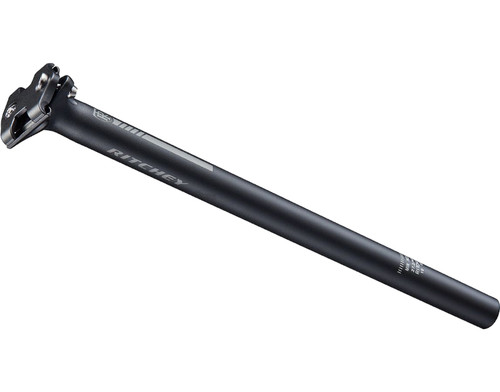 Ritchey Comp ZERO 0mm 30.9 x 400mm 2 Bolt Clamp Seatpost Black