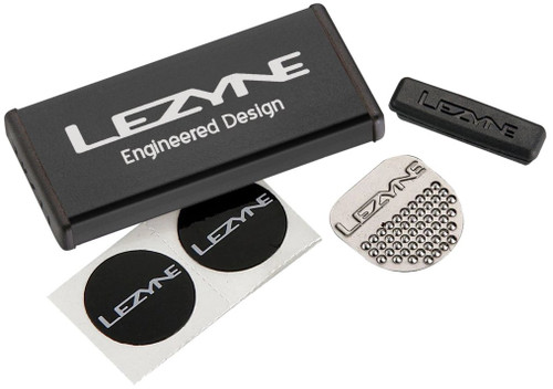 Lezyne Metal Kit with Glueless Patches Black