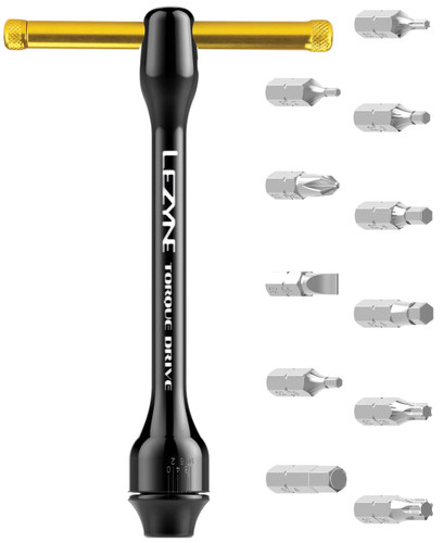 Lezyne Torque Drive Wrench Tool Set Black/Nickel