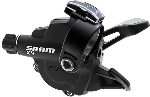 SRAM X4 3 Speed Trigger Shifter Front Left Hand Only Black