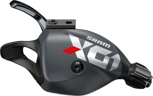 SRAM X01 Eagle 12 Speed Single Click Trigger Shifter with Discrete Clamp Red