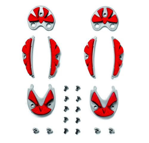 Sidi SRS MTB Carbon Ground Inserts Red Size 45/48