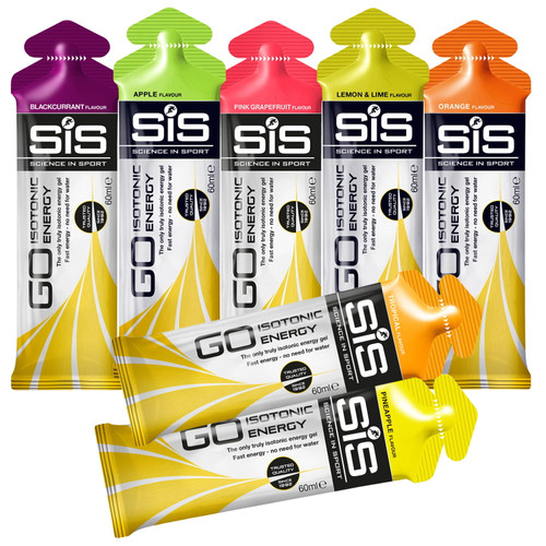 SIS GO Energy Isotonic 7x 60ml Gel Variety Pack SIS GO Energy Isotonic 7x 60ml Gel Variety Pack