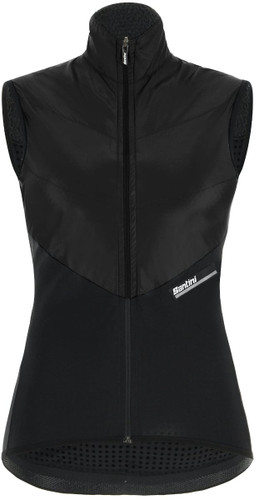 Santini SMS Redux Stamina Womens Wind Vest Black