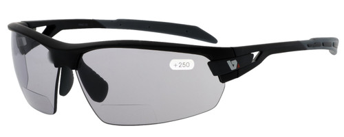 BZ Optics Pho Photochromic Bifocal +2.50 Glasses Black