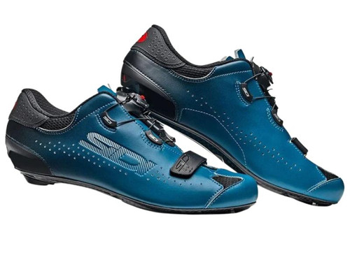 Sidi Sixty Road Shoes Black Petrol