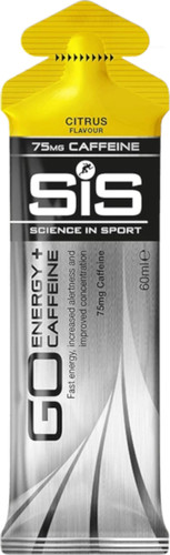 SIS GO Energy + Caffeine Gel Citrus 60ml- SHORT DATE