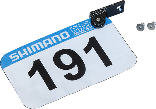 PRO Intergrated Race Number Mount Black