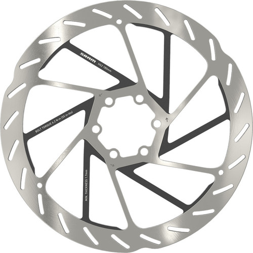 SRAM HS2 180mm 6-bolt Rounded Disc Brake Rotor