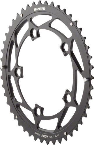 SRAM X-Glide 46T 11spd 110BCD Chainring Black