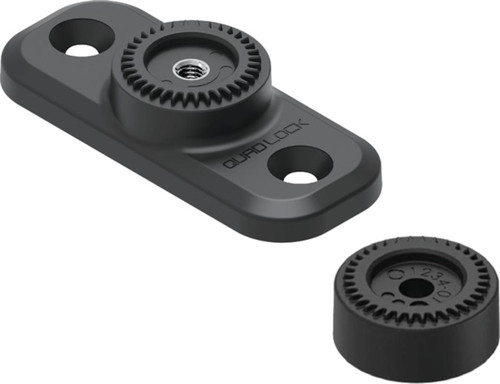 Quad Lock 360 Flat Rectangle Base 2 Hole