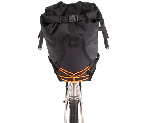 Restrap 14L Dry Bag with Large Saddle Bag Black