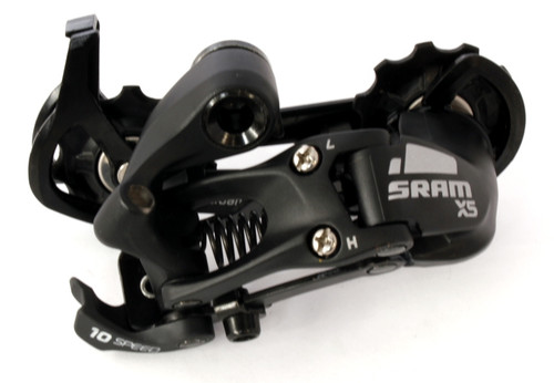 SRAM X5 12A 10sp Medium Cage Alloy Rear Derailleur Black