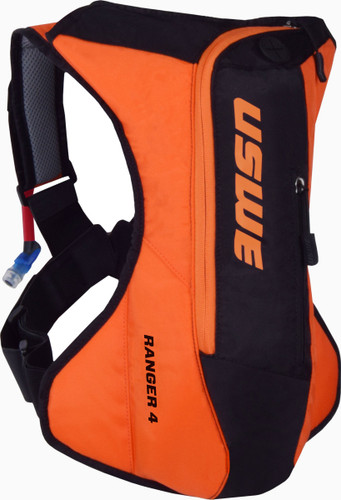 USWE Ranger 4 Shape Shift Hydration Backpack Orange/Black