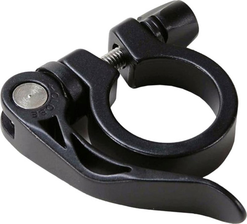 Rex Quick Release Alloy 31.8mm MTB Seat Clamp Black