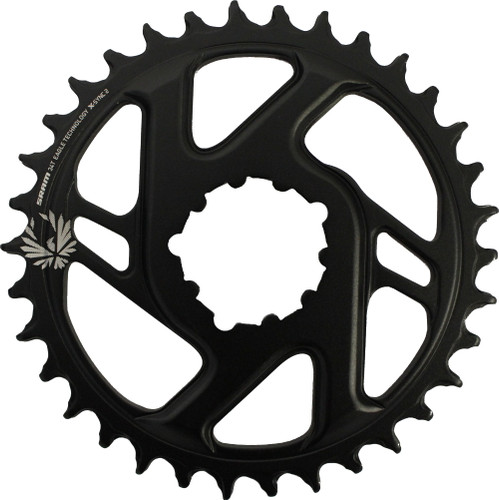 SRAM Eagle X-Sync 2 12s Direct Mount 6mm Offset Chainring Black