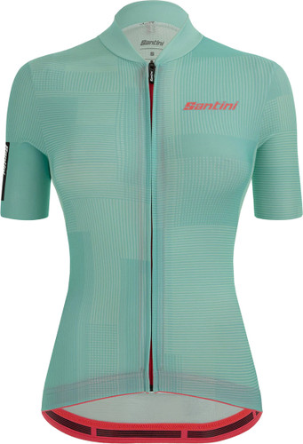 Santini SMS Delta Kinetic SS Womens Jersey Aqua