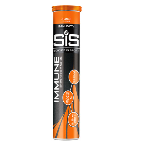 SIS Immune Effervescent Tablets x 20 Orange 4.3g