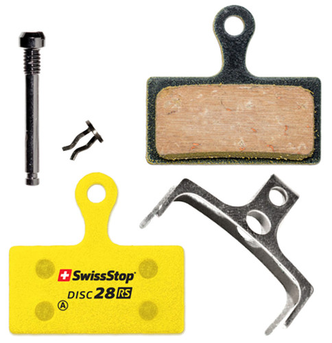 SwissStop Disc 28 RS Organic Brake Pads for Shimano XTR/XT/SLX