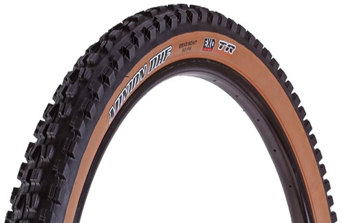 Maxxis Minion DHF 27.5x2.50" 60TPI EXO TR Dark Tanwall Folding MTB Tyre