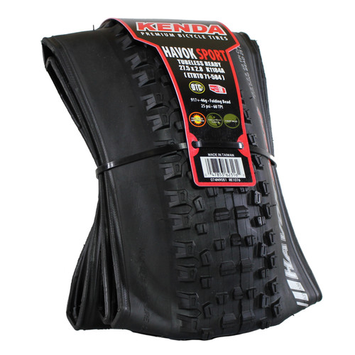 Kenda Havok Sport 27.5x2.8 (650B) TR Folding Tyre Black