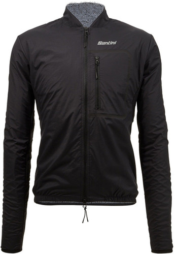 Santini SMS Alpha Trail Gravel Jacket Black 2023