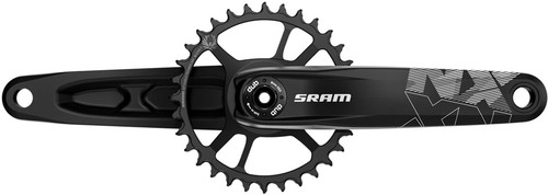 SRAM NX Eagle DUB 175mm Direct Mount 32T Crankset Black