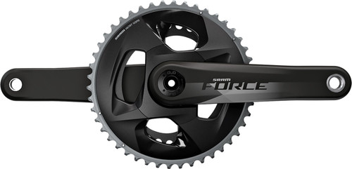 SRAM Force D1 DUB Gloss 175mm 48/35T 107 BCD Crankset Black