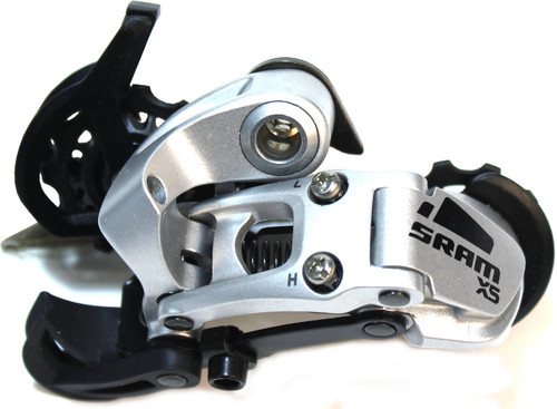 SRAM X5 9sp Medium Cage Alloy Rear Derailleur Silver