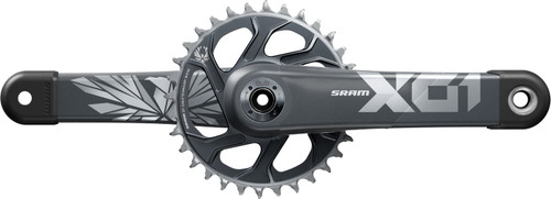 SRAM X01 Eagle DUB X-Sync2 175mm Direct Mount 32T Crankset Lunar Polar