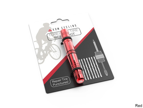 KOM Cycling Tubeless  Tyre Repair Kit