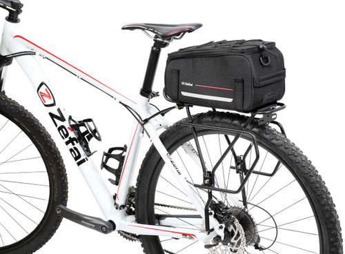 Zefal Z Traveller 40 Rear Rack Bag 9L Black/Red
