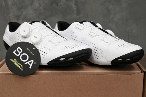 Bont Vaypor 23 BOA Road Shoes White Wide Fit