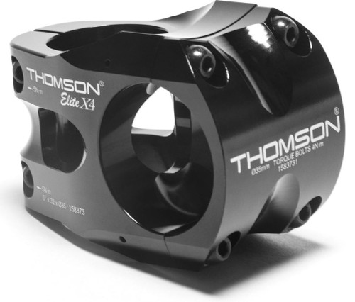 Thomson Elite X4 DH 32 x 35mm 0 1-1/8" MTB Stem Black