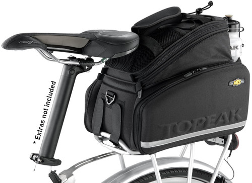 Topeak MTS Trunk Bag DXP 22.6L Pannier Bag Black