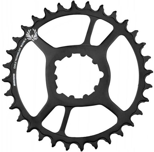SRAM Eagle X-Sync 2 ST Direct Mount 3mm Offset Boost Chainring Black