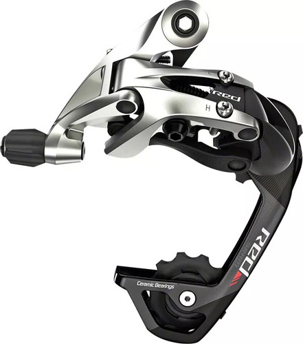 SRAM Red 11 Speed Medium Rear Derailleur C2 Carbon/Silver