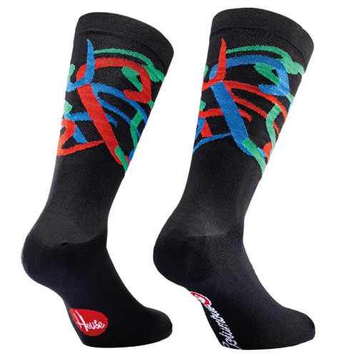 Cinelli Columbus Tubography Socks Black