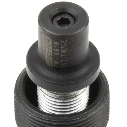 Super B 2-in-1 Cotterless Crank Extractor Tool with 14mm Box Wrench TB-6618