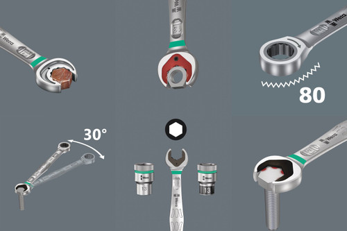 Wera 6000 Joker 15mm Ratchet Combination Wrench