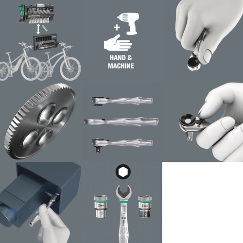 Wera Bicycle Set 3 - Compact 39 Piece Tool Set