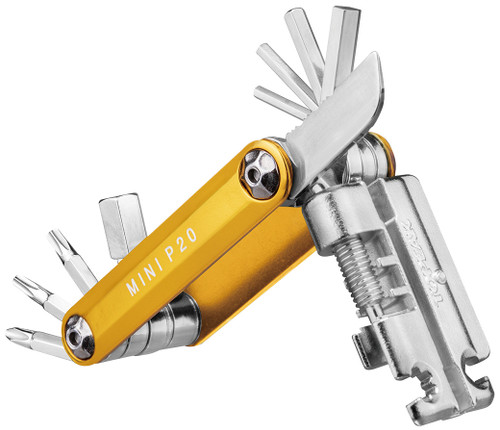 Topeak Mini P20 Multi-Tool Gold