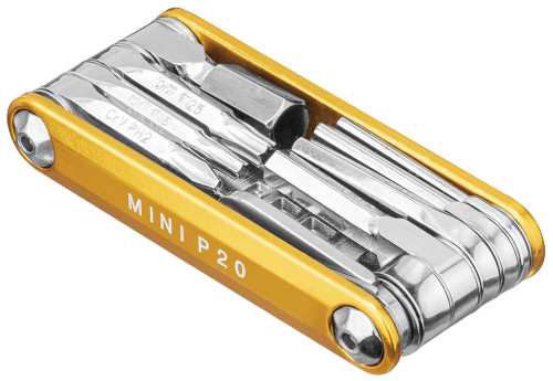 Topeak Mini P20 Multi-Tool Gold